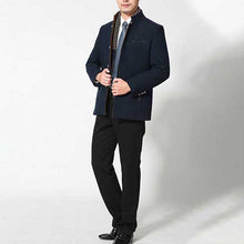 Load image into Gallery viewer, Stand Collar Slim Coat