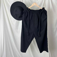 Load image into Gallery viewer, Rope Embellished Casual Harem Pants