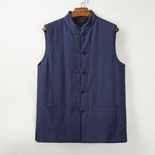 Load image into Gallery viewer, Winter Retro Thickened Stand Collar Vest
