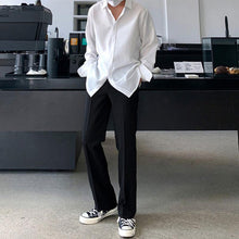 Load image into Gallery viewer, Classic Square Neck Business Long Sleeve Shirt