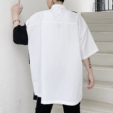 Load image into Gallery viewer, Black And White Panel Shirt