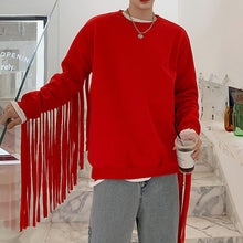 Load image into Gallery viewer, Fringed Long Sleeve Sweatshirt