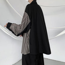 Load image into Gallery viewer, Simple Stitching Stripe Long Sleeve Shirt