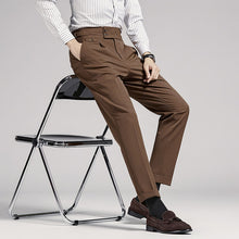 Load image into Gallery viewer, High Waist Slim Casual Suit Pants