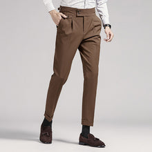 Load image into Gallery viewer, High Waist Slim Casual Suit Pants