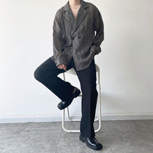 Load image into Gallery viewer, Summer Thin Wrinkled Lapel Shirt