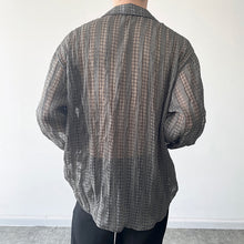 Load image into Gallery viewer, Summer Thin Wrinkled Lapel Shirt