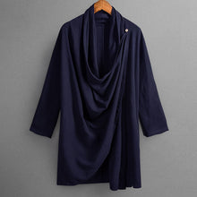 Load image into Gallery viewer, Linen Cotton Retro Blouse Suit