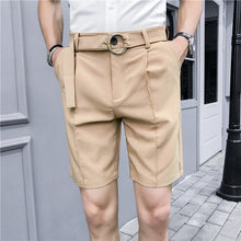 Load image into Gallery viewer, Summer Slim Suit Shorts