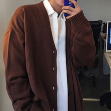Load image into Gallery viewer, V-neck Single-breasted Cardigan