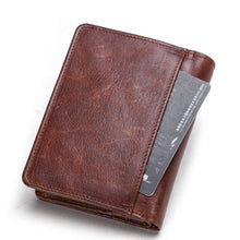Load image into Gallery viewer, RFID Multifunctional Leather Wallet