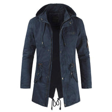 Load image into Gallery viewer, Outdoor Hooded Trench Coat