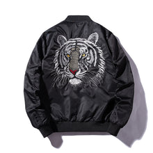 Load image into Gallery viewer, Embroidered Bomber Jacket
