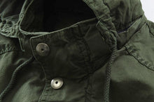 Load image into Gallery viewer, Outdoor Hooded Trench Coat