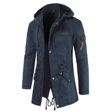 Load image into Gallery viewer, Outdoor Hooded Trench Coat