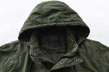 Load image into Gallery viewer, Outdoor Hooded Trench Coat