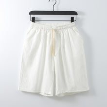Load image into Gallery viewer, Retro Cotton Linen Shorts