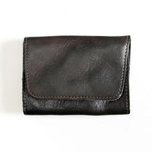 Load image into Gallery viewer, Handmade Retro Card Holder Leather Wallet