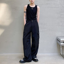 Load image into Gallery viewer, Loose Casual Big Pocket Trousers