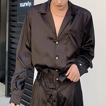 Load image into Gallery viewer, Silky Satin Shirt Trousers
