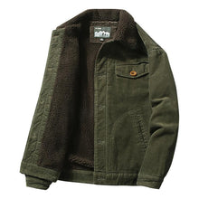 Load image into Gallery viewer, Retro Fleece Corduroy Jacket