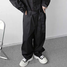 Load image into Gallery viewer, Japanese Retro Big Pocket Jumpsuit