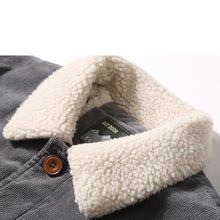Load image into Gallery viewer, Retro Fleece Corduroy Jacket