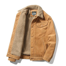 Load image into Gallery viewer, Retro Fleece Corduroy Jacket