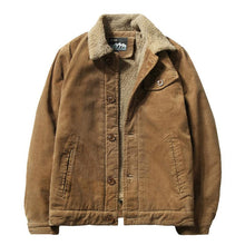 Load image into Gallery viewer, Retro Fleece Corduroy Jacket