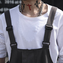 Load image into Gallery viewer, Vintage Loose Suspender Jumpsuit