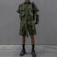 Load image into Gallery viewer, Vintage Solid Overalls