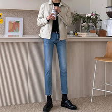 Load image into Gallery viewer, Casual Short Leather Jacket