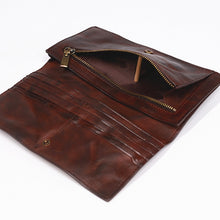 Load image into Gallery viewer, Retro Thin Leather Wallet