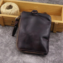 Load image into Gallery viewer, Retro Card Holder Genuine Leather Wallet