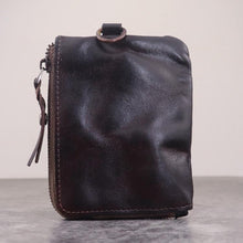 Load image into Gallery viewer, Retro Card Holder Genuine Leather Wallet
