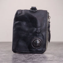 Load image into Gallery viewer, Retro Card Holder Genuine Leather Wallet