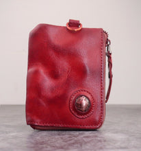Load image into Gallery viewer, Retro Card Holder Genuine Leather Wallet