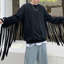Load image into Gallery viewer, Fringed Long Sleeve Sweatshirt