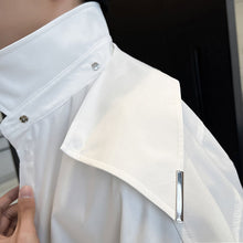 Load image into Gallery viewer, Detachable Double Collar Long Sleeve Shirt