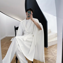 Load image into Gallery viewer, Irregular Cloak Cape Suit Coat
