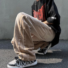 Load image into Gallery viewer, Retro Washed Ripped Casual Jeans