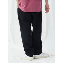 Load image into Gallery viewer, Black Straight Leg Lounge Pants