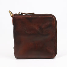 Load image into Gallery viewer, Retro Leather Zipper Wallet