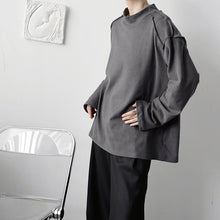 Load image into Gallery viewer, Dark Art Pullover Stand Collar Sweater