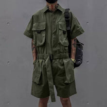 Load image into Gallery viewer, Retro Straight Jumpsuit