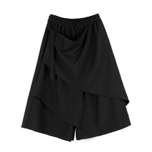 Load image into Gallery viewer, Black Wide-leg Hakama