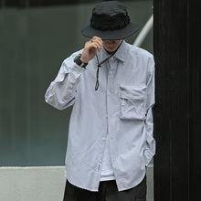 Load image into Gallery viewer, Japanese Retro Striped Shirt