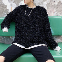 Load image into Gallery viewer, Pullover Long Sleeve Loose Sweater