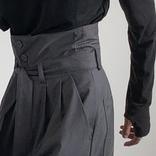 Load image into Gallery viewer, High Waist Mopping Casual Trousers