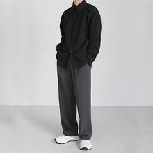 Load image into Gallery viewer, Classic Square Neck Business Long Sleeve Shirt